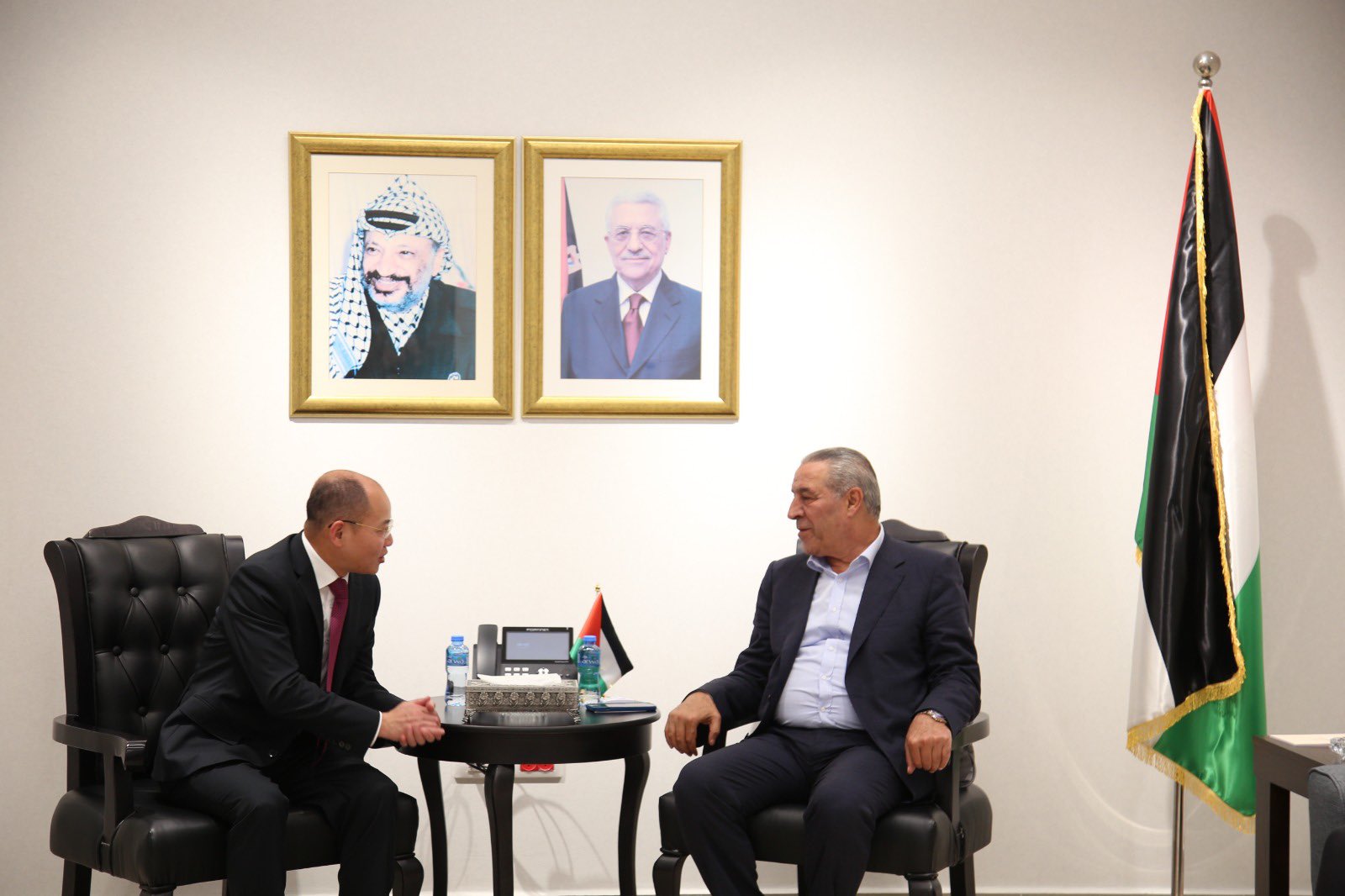 Al-Sheikh Met With Chinese Ambassador - Hussein Al-Sheikh Official Website